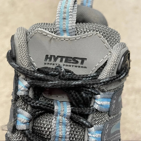 HYTEST EH Steel Toe athletic work safety shoe K11101 size 4.5M medium width - Picture 9 of 14